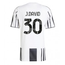 Juventus Jonathan David #30 Hjemmedrakt 2025-26 Kortermet